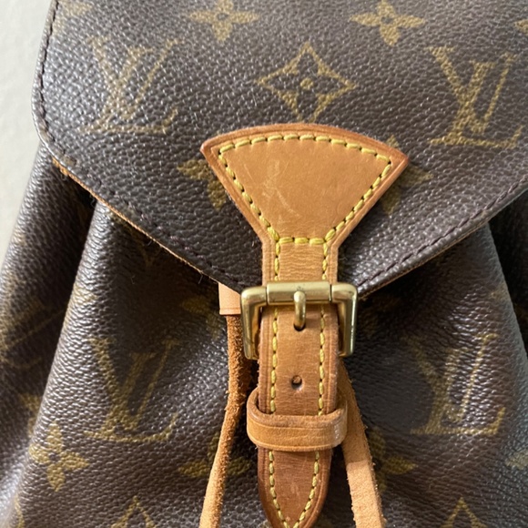 Auth vintage Louis Vuitton Montsouris mini backpack - Picture 10 of 12